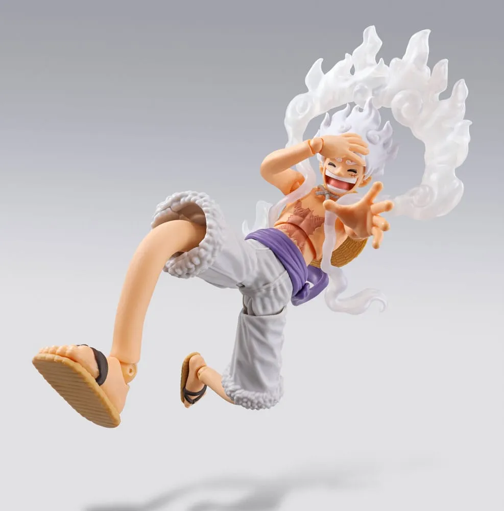 One Piece S.H.Figuarts Action Figure Monkey D. Luffy Gear 5 -Future Island Egghead- 15 cm